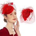 thumbnail image 2 of Dance Half Face Veil Hollows out Veil Festival Masquerades Veil Sunscreen Veil for Bridal Accessories White, 2 of 3