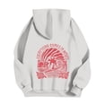 thumbnail image 4 of Sudadera con capucha Pink Palm Puff Gotyou para mujer 2024 gran tamaño rosa S, 4 of 4