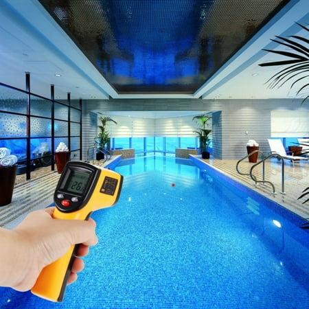 Okeba Digital Temperature Gun Sensor Measuring Heat Laser Infrared IR (Best Infrared Thermometer For Soap Making)