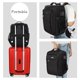 thumbnail image 5 of Mochila de maquillaje Relavel extra grande con 4 bolsas transparentes Oxford, 5 of 8