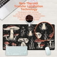 thumbnail image 4 of Psychedelic Mushrooms Desk Mat, Large Gaming Mouse Pad, 31.5"x11.8", Extended Big Computer Keyboard Mouse Pad with Non-Slip Base and Stitched Edge, 4 of 13