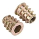 thumbnail image 3 of Tuerca de tornillo, 50 piezas M6 Tuerca de aleación de zinc Tuerca de fijación Rendimiento de primer nivel, 3 of 8