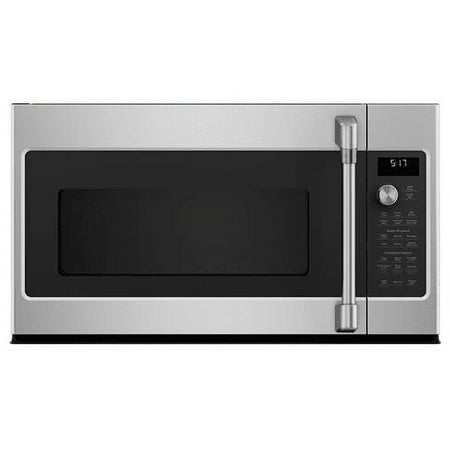 Cafe Matte Collection Series 1.7 cu. ft. Capacity Microwave Oven in Stainless Steel