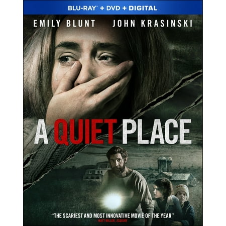 A Quiet Place (Blu-ray + DVD + Digital) (VUDU Instawatch Included)