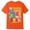 11#Orange1537, variant on Boys 100 Days of School T Shirt Letter Short Sleeve Crew Neck T-Shirt, Sizes 1-13