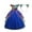 Blue, variant on Odeerbi 2025 Children Baby Girls Middle-aged Children's Long Dress Halloween Masquerade Dress