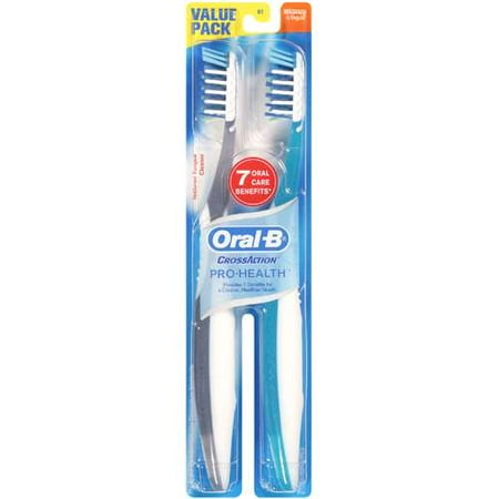 Oral B Cross Action Oral-b Ob Cross Prohlth 40 Med 2 Bls