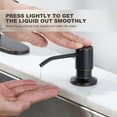thumbnail image 2 of Wowow Stainless Steel Kitchen Faucet with Soap Dispenser, Oil Rubbed Bronze Kitchen Faucet for Sinks, 2 of 7
