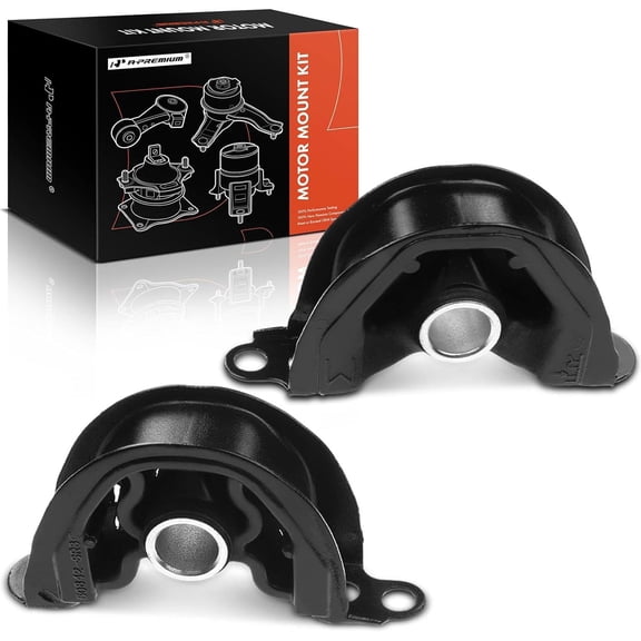 A-Premium 2PCS Front Side Engine Motor Mount Compatible with Acura Integra Honda CR-V 1997-2001 Civic 1992-2000 Civic del Sol 1993-1997 1.5L 1.6L 1.8L 2.0L