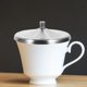 thumbnail image 4 of OHOIOLLA 2Ud Cubierta Creativa Para Tazas De Acero Inoxidable Para Bebidas Y Antipolvo Plata, 4 of 7