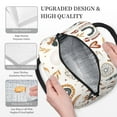 thumbnail image 6 of YFYANG Portable Waterproof Insulated Lunch Bag, Bohemian Decorative Patterns Reusable Cooler Bag / Picnic Bag for Adults Teens, 6 of 9