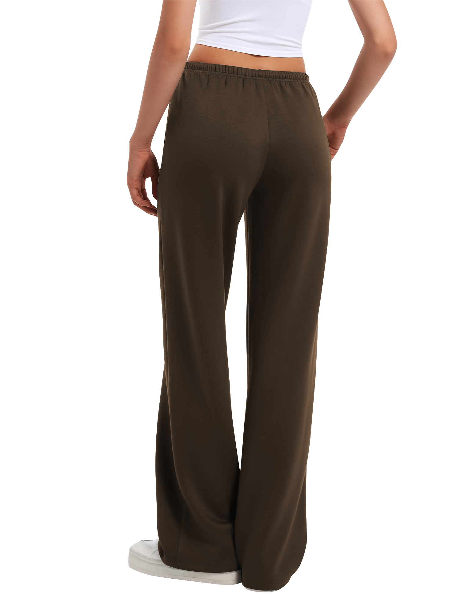 Temofon Women's Straight Leg Low Rise Sweatpants photo 7