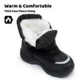 thumbnail image 4 of Apakowa Kid's Boys Winter Snow Boots (Toddler/Little Kid), 4 of 8