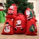thumbnail image 1 of 5 bolsas navideñas XL, bolsas de regalo de Papá Noel rojas, bolsa de regalo de Papá Noel - grande 60 cm, 1 of 7