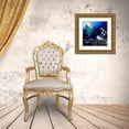 thumbnail image 3 of LightBoxJournal 15x15 Gold Ornate Wood Framed with Double Matting Museum Art Print Titled - Sea Creatures_Dolphines 2, 3 of 4