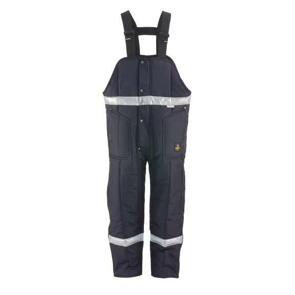 RefrigiWear Men's Iron-Tuff® Enhanced Visibility Bib Overalls