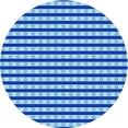 thumbnail image 1 of Ahgly Company Tapis d'Intérieur Lavables en Machine, Ronds, Bleu Transitionnel, Ronds de 5', 1 of 7