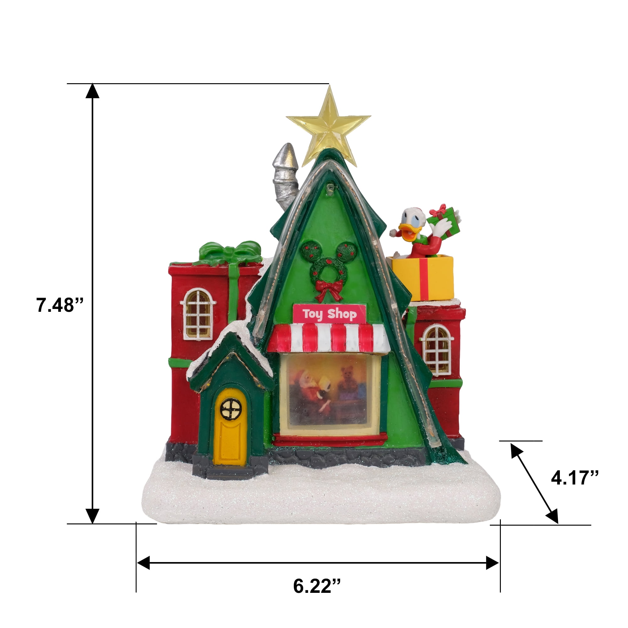 Disney Toy Shop Village Piece featuring Donald Duck