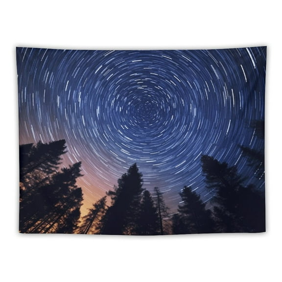 Galaxy Star Outer Space Tapestrys Wall Hanging Teal Abstract Wall Tapestry for Dorm Living Room