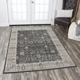 thumbnail image 2 of Rizzy Rugs Panache Area Rug PN6975 Gray Vines Leaves 5' 3" x 7' 6" Rectangle, 2 of 3