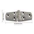 thumbnail image 4 of braveheart Cabinet Hinge Stainless Steel Hinges Heavy Duty 6 Holes Control Connector RV Deck Accessories Components Connect 38*76mm 38*102mm, 4 of 6