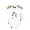 thumbnail image 2 of Hudson Baby Infant Boy Cotton Bodysuits 3-Pack, Jungle, 9-12 Months, 2 of 3