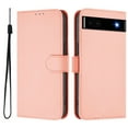 thumbnail image 2 of for Google Pixel 6a Case Wallet with Card Holder,PU Leather Anti-fall Thin Fit Phone case for Women Men,Kickstand,flip Shockproof Cover with Credit Card Slots and Wrist Strap,Pink, 2 of 11