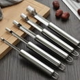 thumbnail image 2 of Stainless Steel Fruit Corer Tool, Bell Pepper Corer with Handle, Fruit Seed Corer Remover Fruit Vegetable Tools Pear Fruits Corer Easy Twist Fruits Tools Core Seed Remover G1J5, 2 of 9
