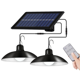 thumbnail image 1 of Casa jardín jardín control remoto doble cabeza colgante cobertizo luz solar al aire libre Ormromra CPB-US-DYP845-1, 1 of 5