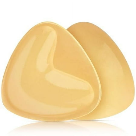 shngshifanDouble-Sided Push-up Sticky Bra - Super Sticky Instant Volume Self Adhesive Bra Pads | Waterproof Ultra Boost Sticky Boob Inserts for Women Beige