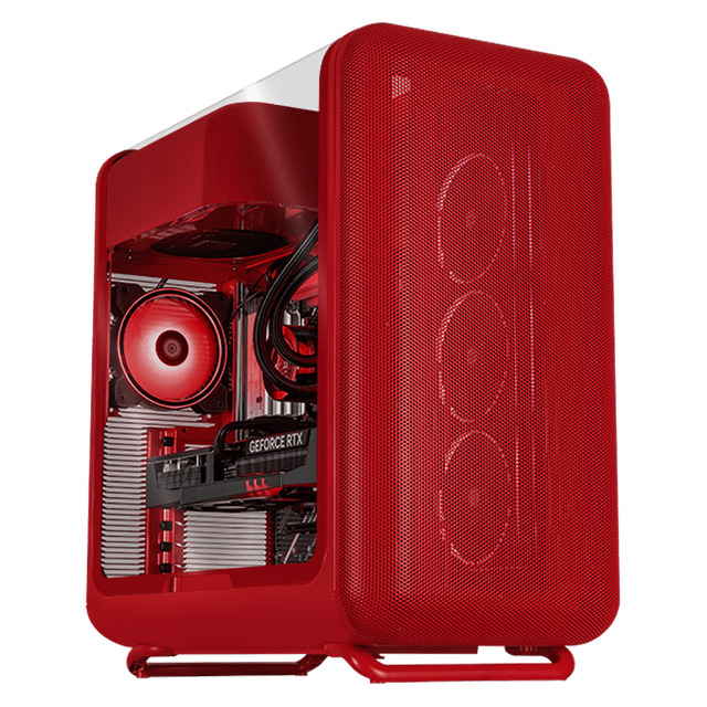 PC Gamer Xtreme PC Gaming NVIDIA GeForce RTX 5070 Ti AMD Ryzen 9 9900X 32GB DDR5 SSD 1TB Sistema Liquido WIFI Wild Cherry gaming competitivo y streaming