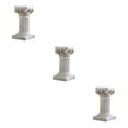 thumbnail image 1 of Bearachild Roman Pillar Statue Figurine White Pedestal Stand for Living Room Decoration Type1 NO1, 1 of 5