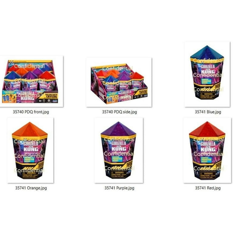 Godzilla x Kong Hollow Earth Crystal with Mini Monster 1 Capsule