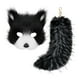 thumbnail image 5 of Máscara y cola de Therian, accesorios para disfraces de Halloween, juegos de rol y fiestas temáticas Negro, 5 of 8