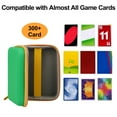 thumbnail image 2 of TSV Trading Card Binder, 300+ Trading Card Holder Case, Card Collection Storage Box Organizer Fit for Pokemon, Magic MTG, UNO/Playing Card, Baseball, Sports, Coupon, Business, Green, 2 of 7