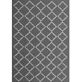 thumbnail image 1 of Ahgly Company Indoor Rectangle Trellis Gray Modern Area Rugs, 8' x 10', 1 of 1