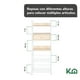 thumbnail image 3 of Gabinete Rack Organizador Multiusos KingsHouse Cocina Despensa multicolor, 3 of 7