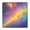 Colorful Galaxy Pattern, variant on Colorful Cloud Star Pattern Square Fitted Tablecloth with Elastic Edge,Square Table Cover,Washable Elastic Table Cover for Home Kitchen Party Decor 36"x36"