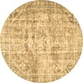thumbnail image 1 of Ahgly Company Indoor Round Persian Brown Traditional Area Rugs, 7' Round, 1 of 4