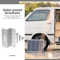 thumbnail image 7 of LOLIPPYY 4-Pack Aluminum Alloy Z Brackets for RV and Boat Solar Panel Installation with Screws Included, 7 of 7