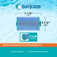 thumbnail image 2 of Hurricane Elite Aseptic Advanced Cartridge Filter for Eco-Pur Replacement 2004, 2 Pack, 2 of 7