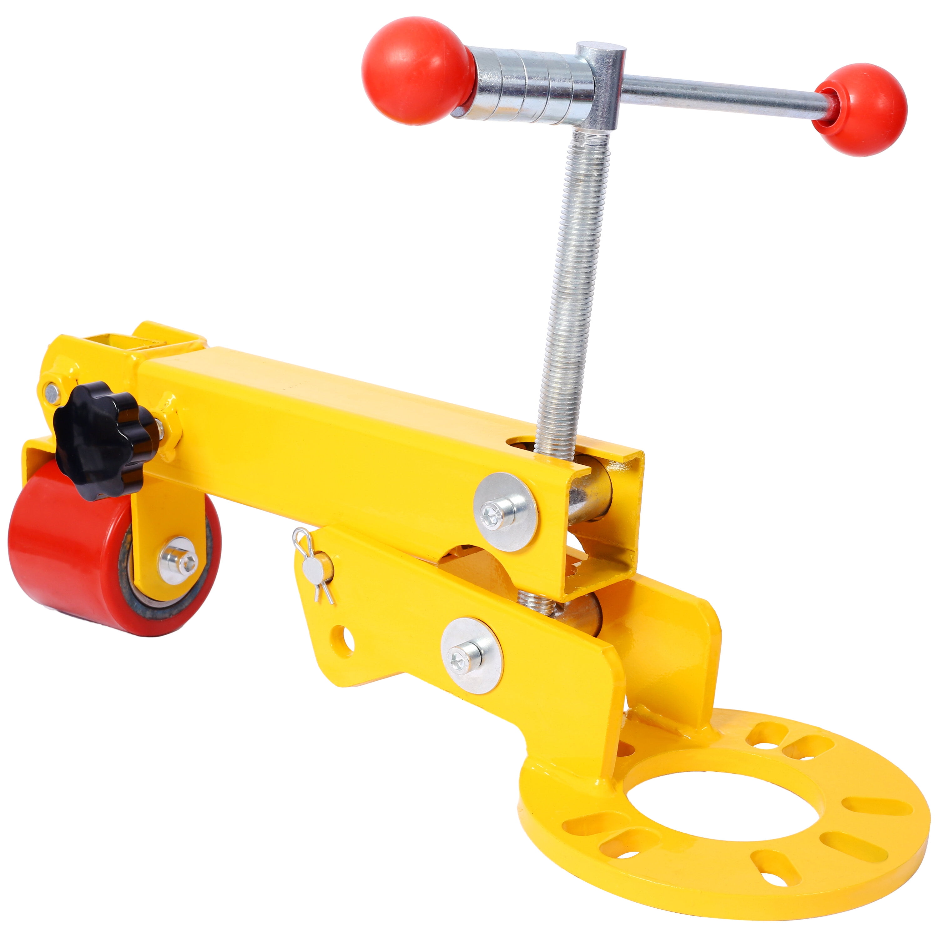 , Fender Roller Tool Lip Rolling Reforming Extending Tools Auto Body Light Truck Lip Wheel Arch Roller Flaring Former Heavy Duty for Automobile Maintenance, Yellow ,Steel ,