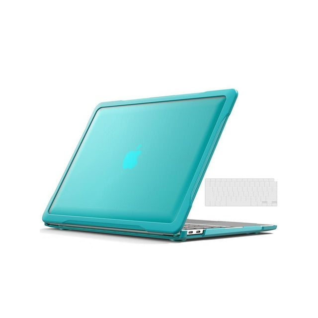 Compatible with MacBook Air 13 inch Case 2022, 2021-2018 Release A2337 M1 A2179 A1932 Retina Display Touch ID, Heavy Duty Rugged Hard Shell Shockproof Cover with Keyboard Skin