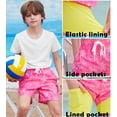 thumbnail image 5 of Boys Swim Trunks Compression Liner Swim Shorts Quick Dry Bathing Suit with Boxer Brief Swimwear 7-20T, 5 of 7