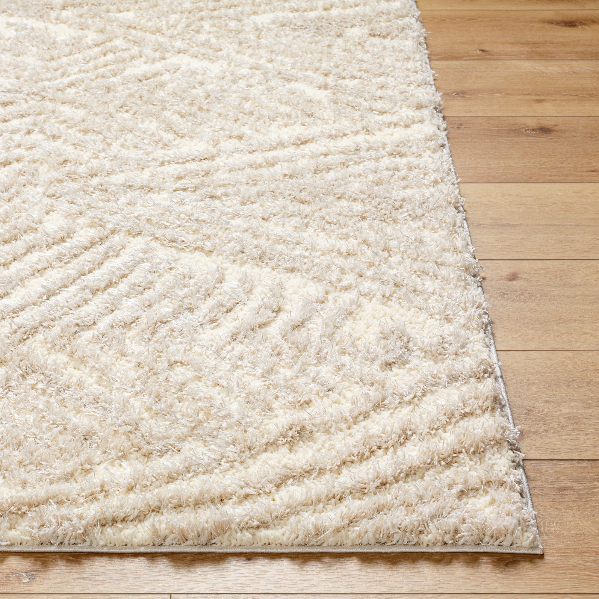 Artistic Wavers Everton Plus Area Rug, 6'7" x 9'2", Beige