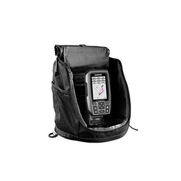 Garmin Fish Finder 010-01550-10 Striker 4; 3.5 Inch LCD Display; HVGA Color; 480 x 320 Pixels Resolution; Keypad; Built-In GPS; IPX7 Rating Waterproof; Transmit Power 200 Watt; 10-20 VDC