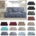 thumbnail image 1 of Dsseng Housse de Sofa Extensible en Spandex pour Causeuse Fleur Rouge Moyen, 1 of 6