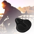 thumbnail image 5 of Funda de cojín de gel para asiento de bicicleta para mayor comodidad, tamaño grande y transpirable, se adapta a bicicletas de crucero y bicicletas estáticas estáticas para interiores y exter, 5 of 5