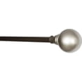 thumbnail image 1 of Kenney Manufacturing 2240794 Tringle à Rideau Mercer 66 -120 Po - Nickel Brossé, 1 of 1