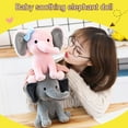 thumbnail image 4 of Elefante De Peluche De Juguete, Cómodo, Suave Y Esponjoso Juguete De Peluche, Decoración Del Hogar Para Niños, 4 of 7